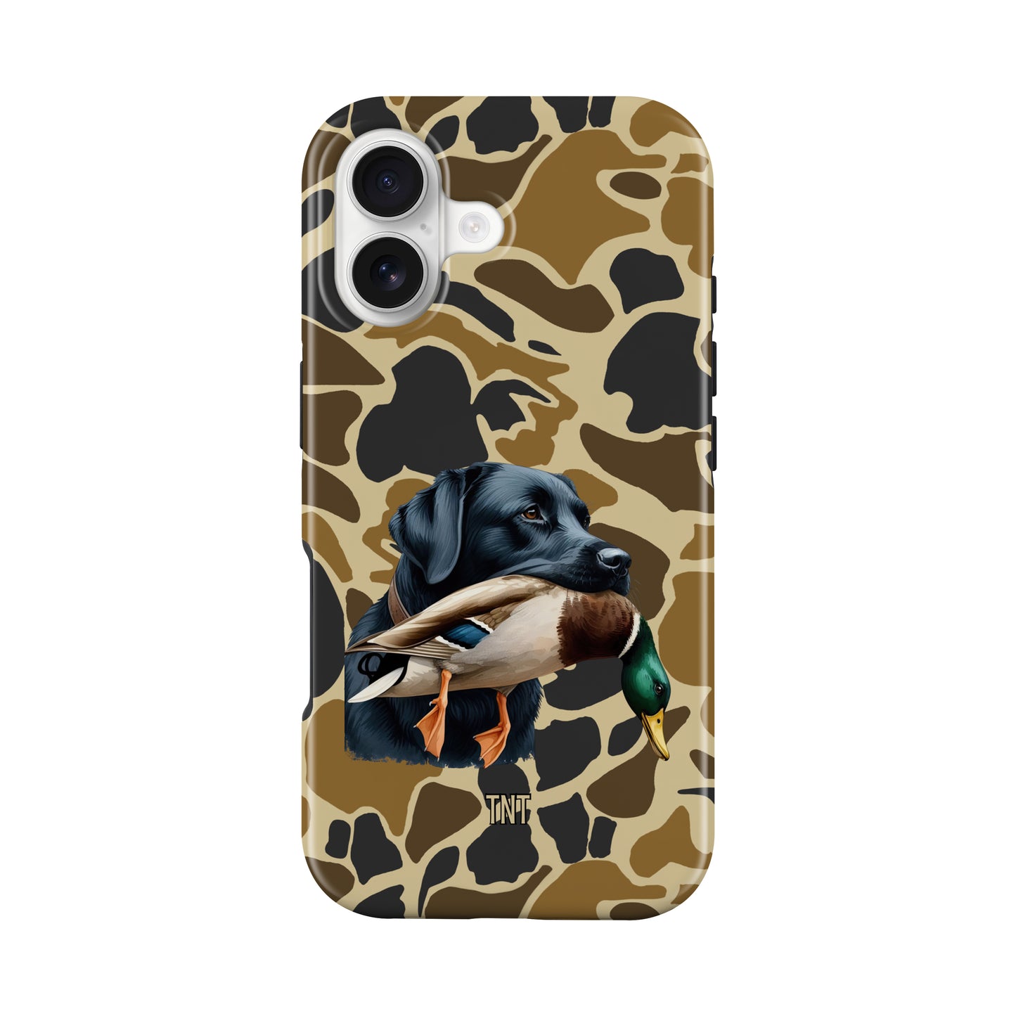 Black Lab Duck Camo Hunting Tough MagSafe Phone Case (Copy)