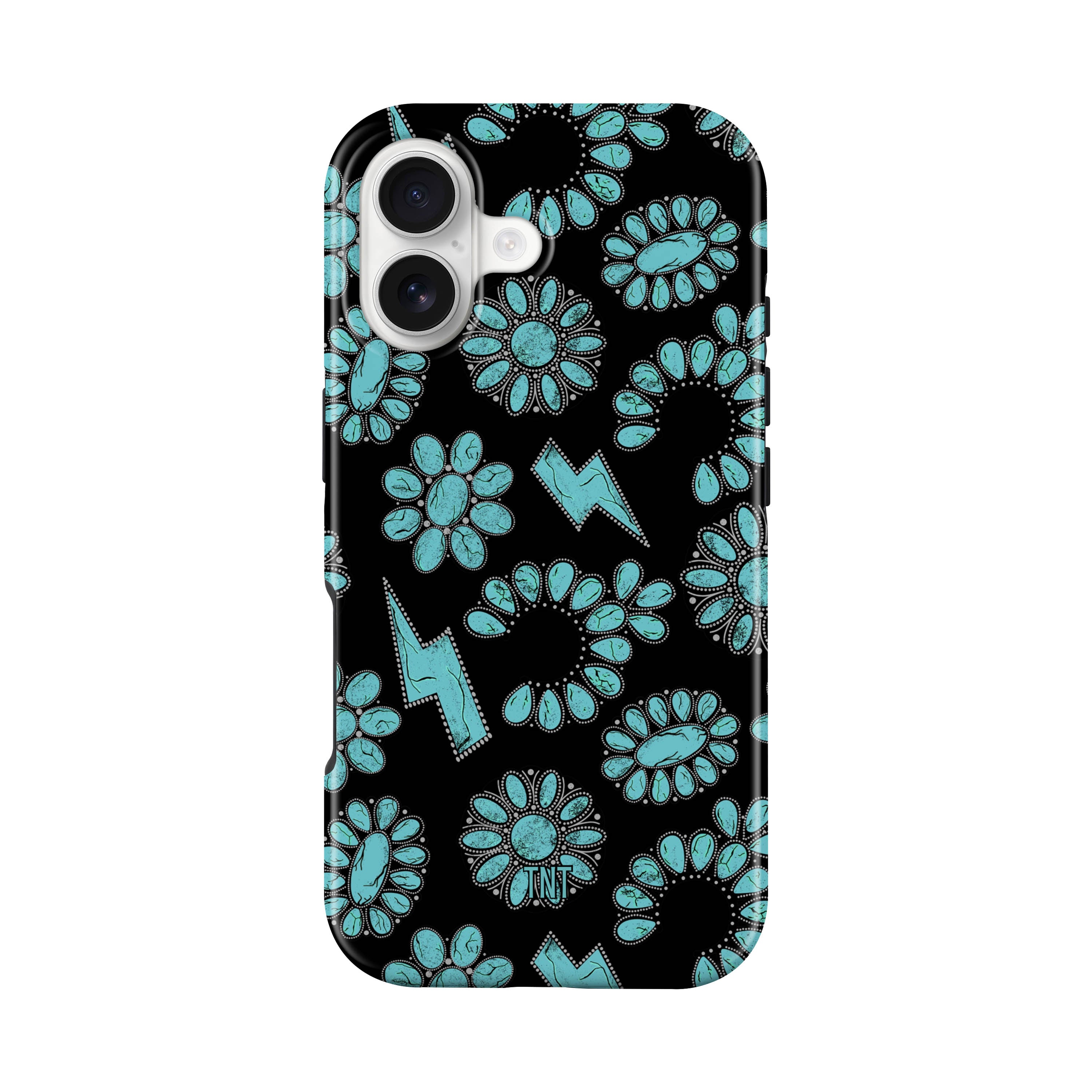 Faux Cowhide (NOT REAL) Tough Western Phone Case – twistednturquoise