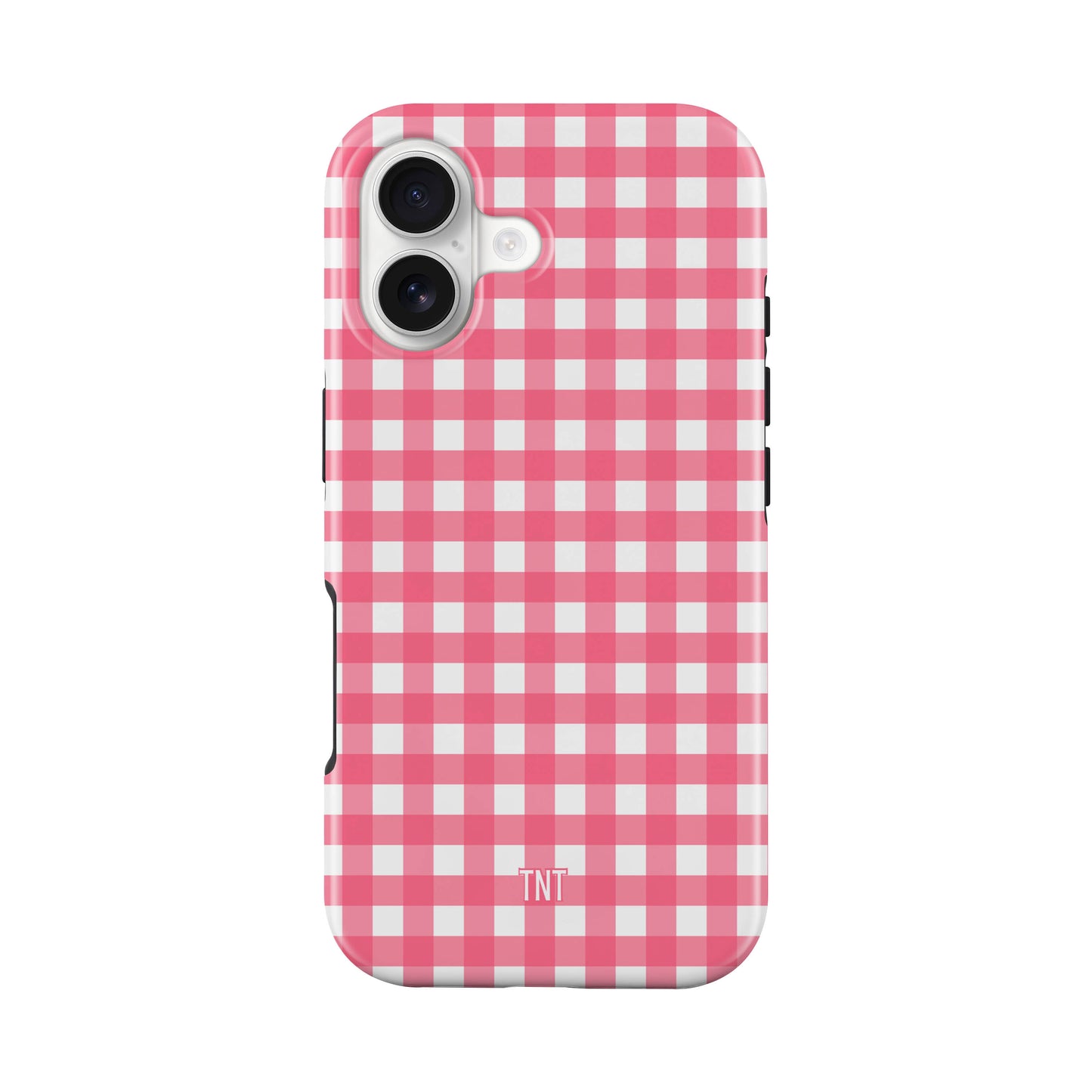 Pink Summer Gingham Tough MagSafe Phone Case