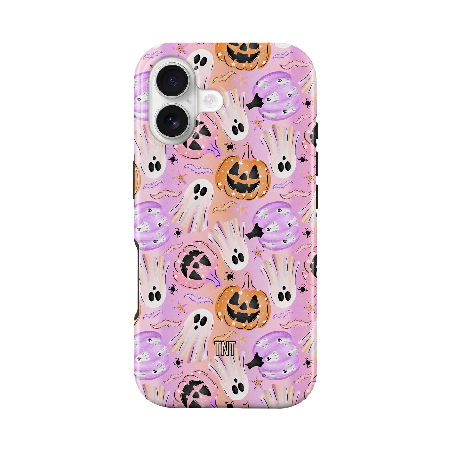 Pastel Pumpkins & Ghosts Halloween Summer Autumn Bright Tough MagSafe Phone Case