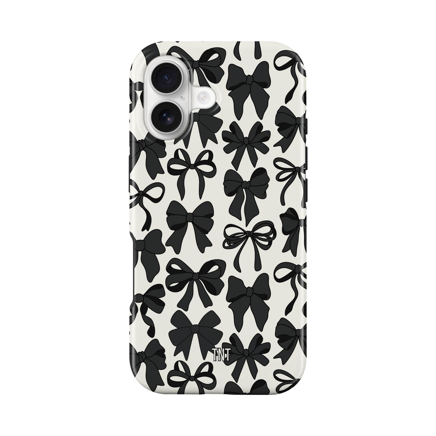 Black Bows Collage Style MagSafe Phone Case