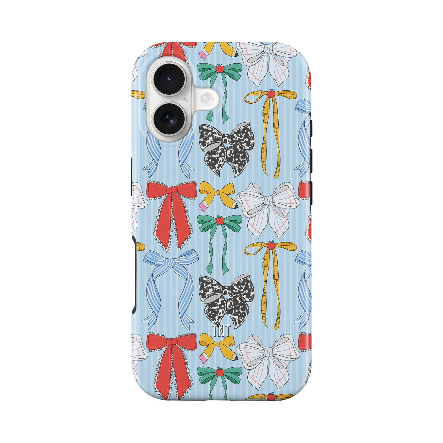 Back To School Teacher Bow Collage Tough MagSafe Phone Case