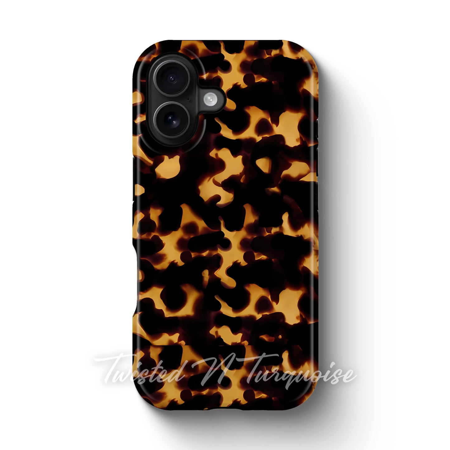 Trendy Tortoise Shell Tough Phone Case