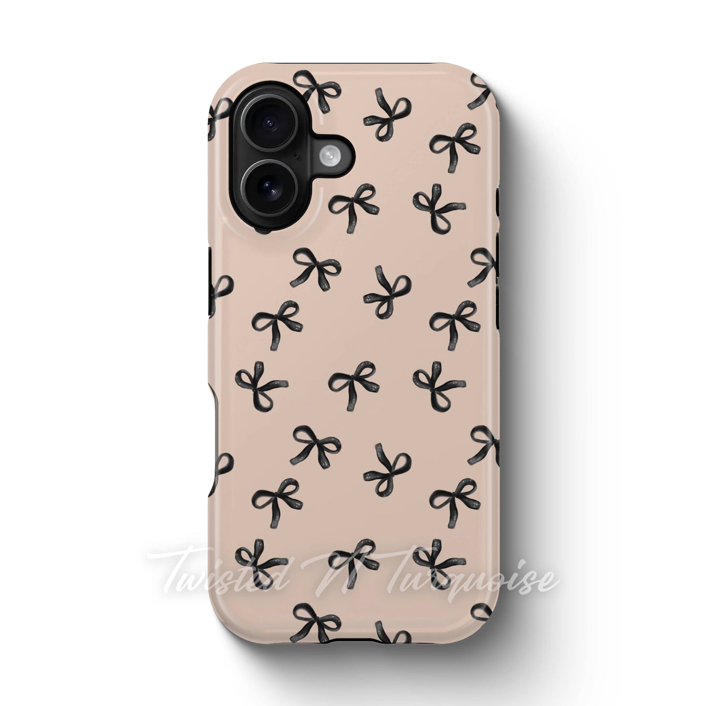 Black Bows New Years Tough Magnetic Phone Case