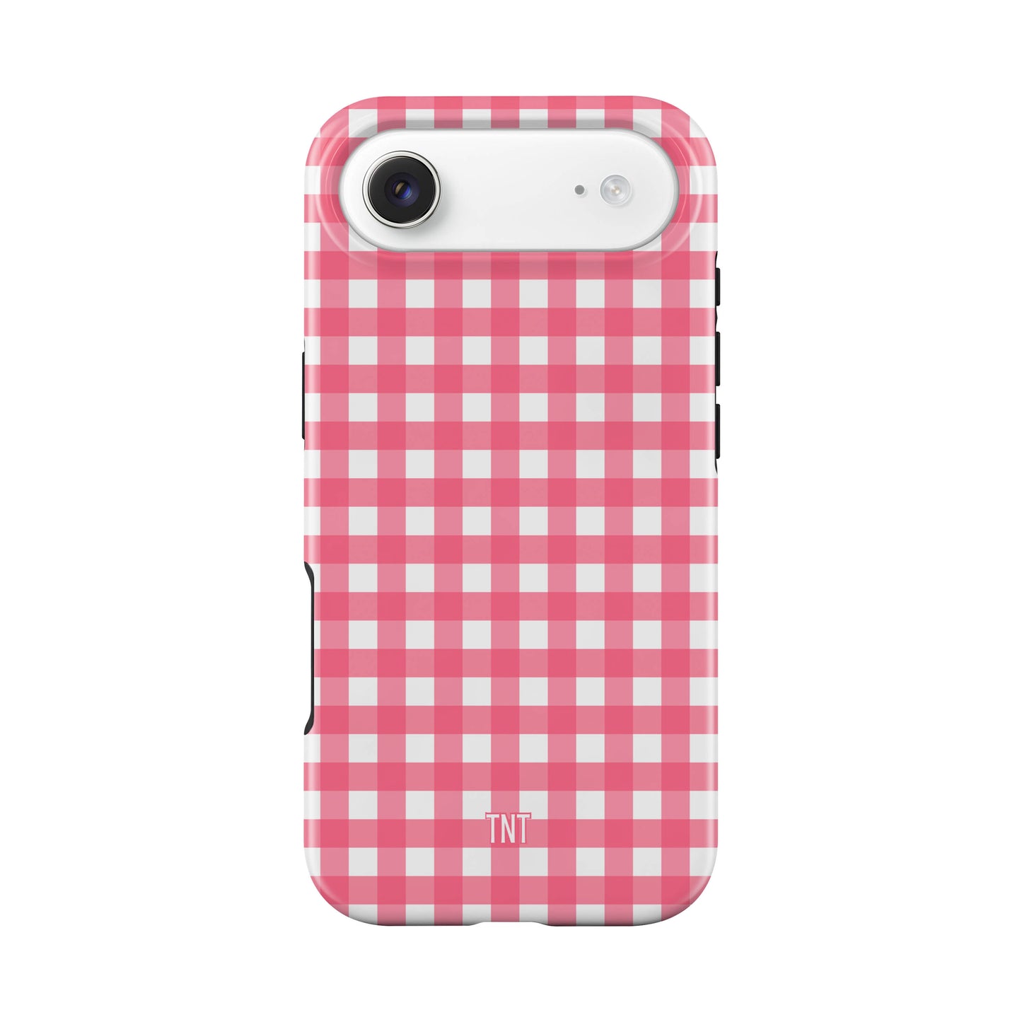 Pink Summer Gingham Tough MagSafe Phone Case