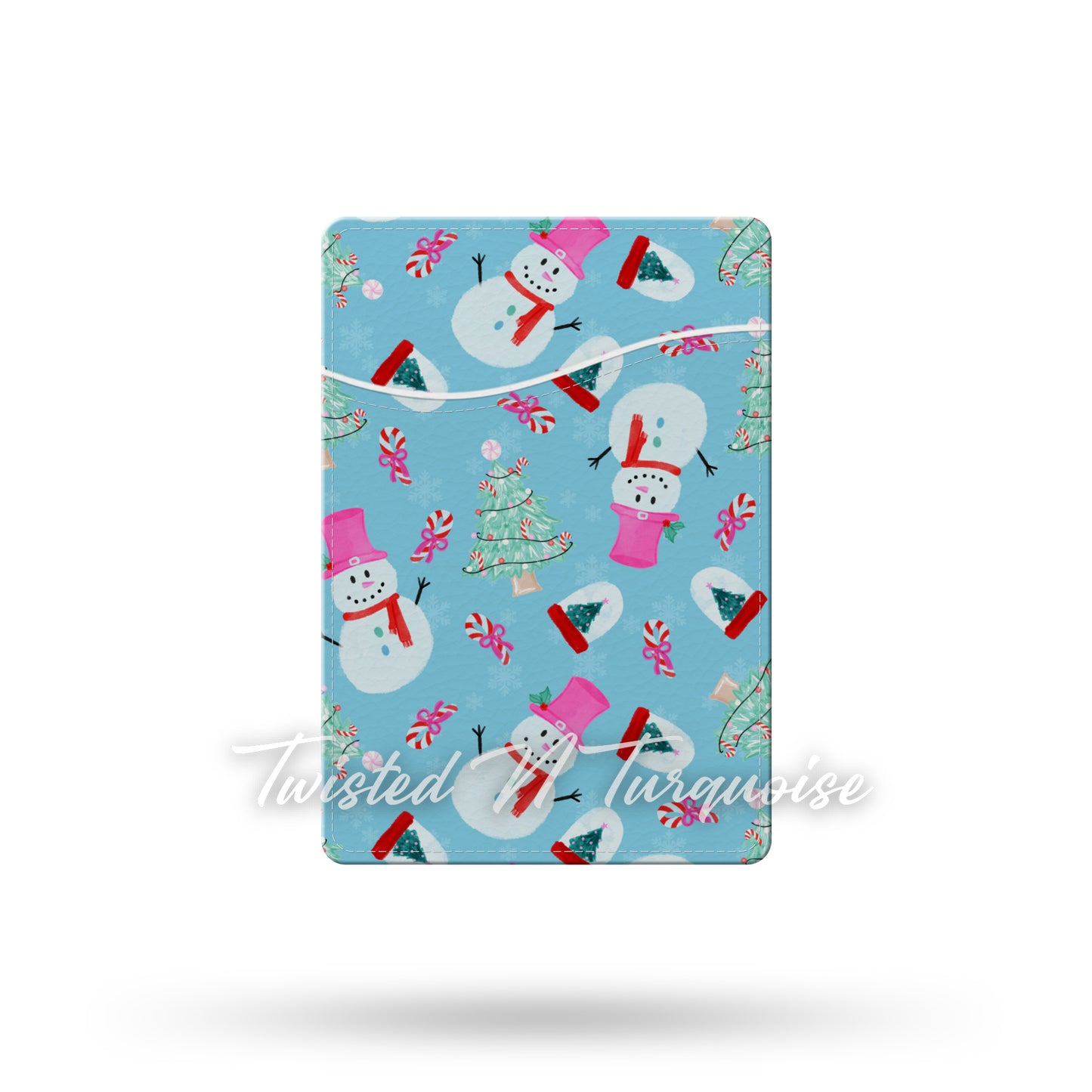Nostalgic Snowman Phone Wallet / Card Holder