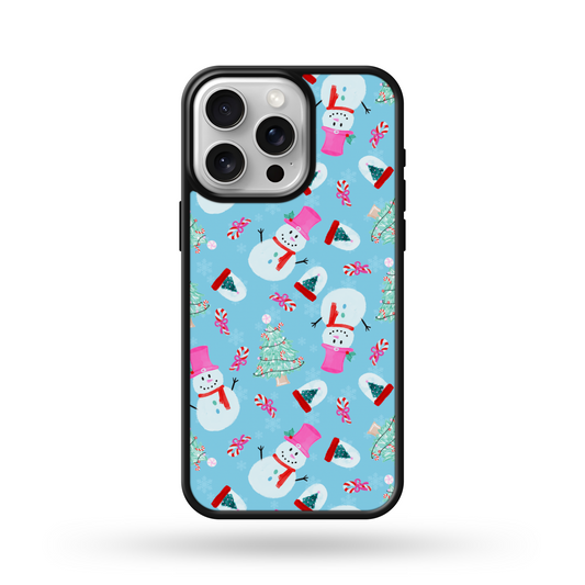 Nostalgic Snowman Christmas Phone Case