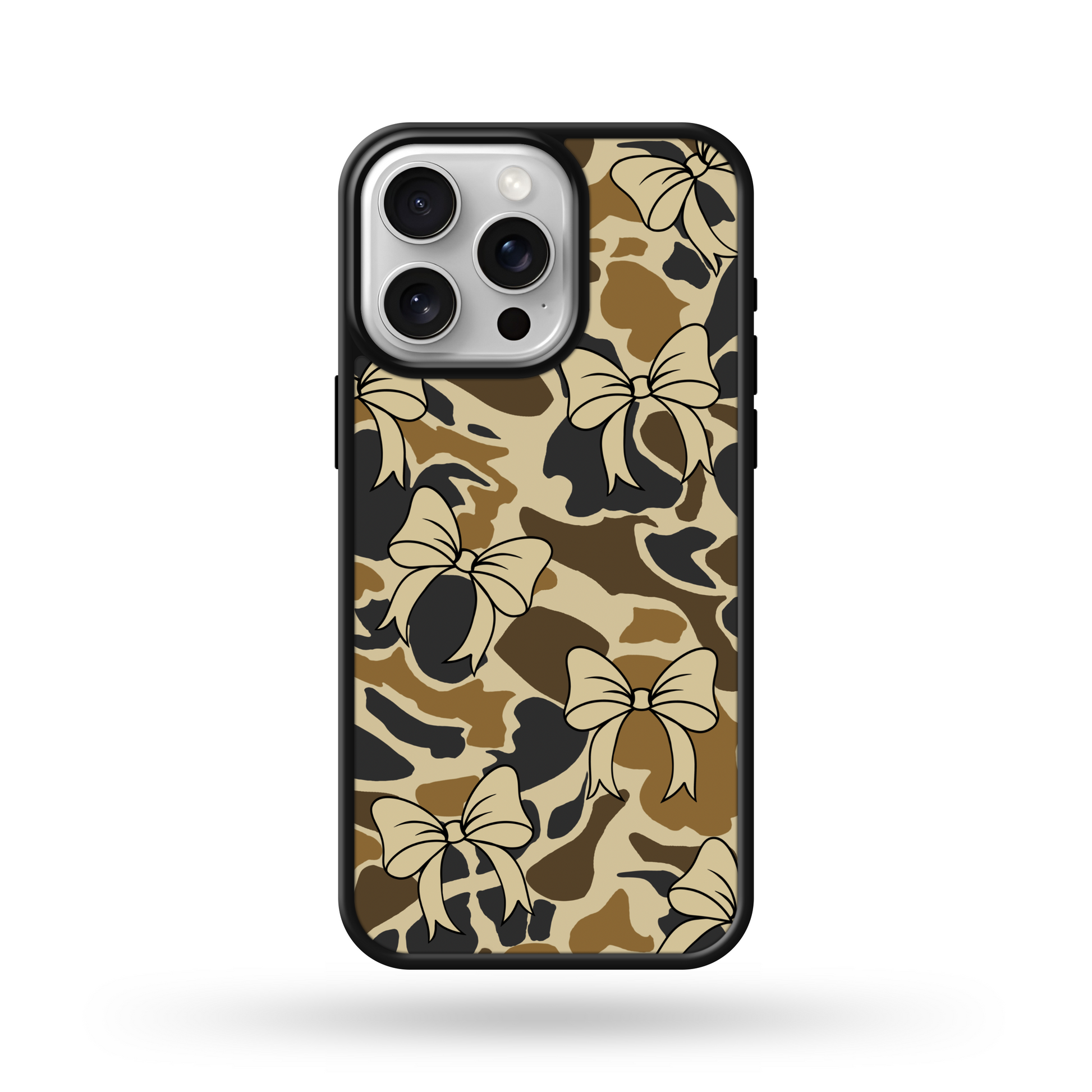 Old School Camo Bows MagSafe Compatible Phone Case Samsung Galaxy s23 plus / Black Non MagSafe Old School Camo Bows MagSafe Compatible Phone Case Samsung Galaxy s23 plus / Black Non MagSafe