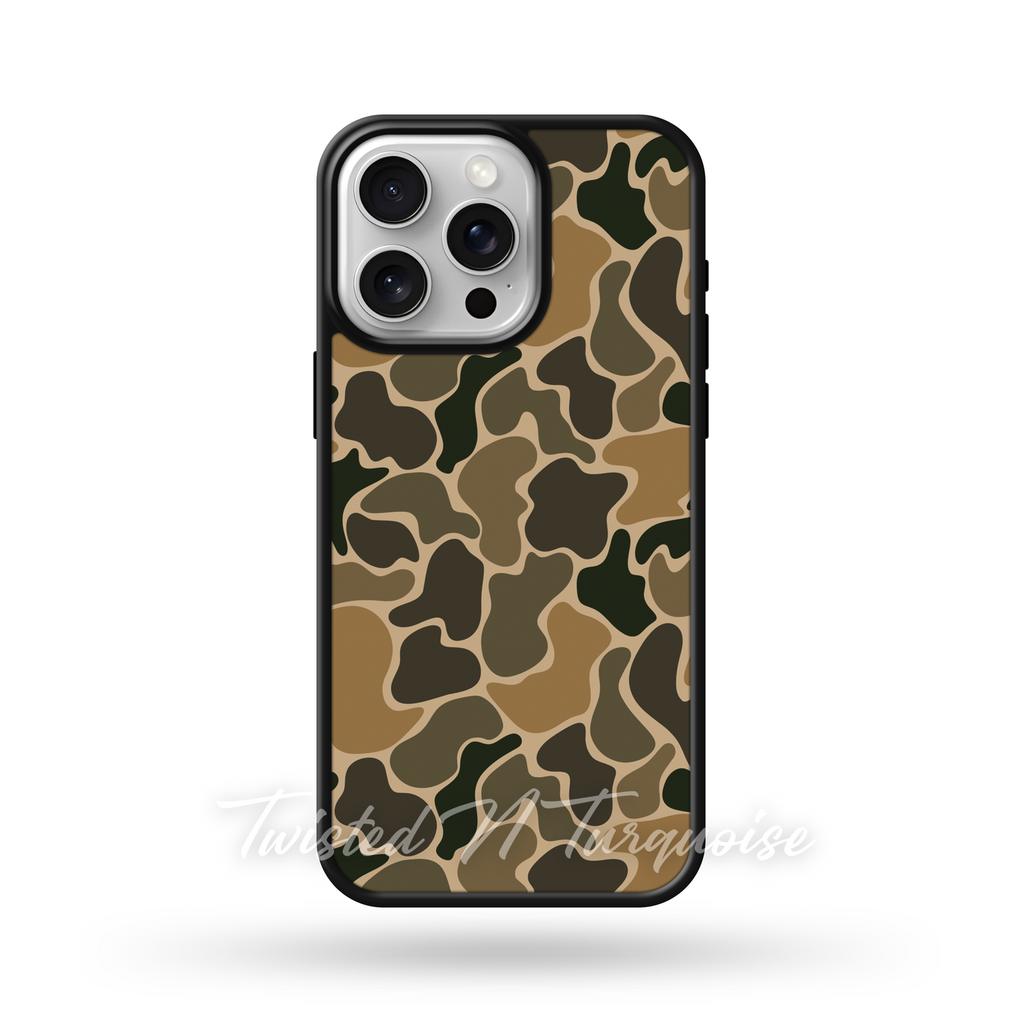 Old School Camo V2 Edge Phone Case