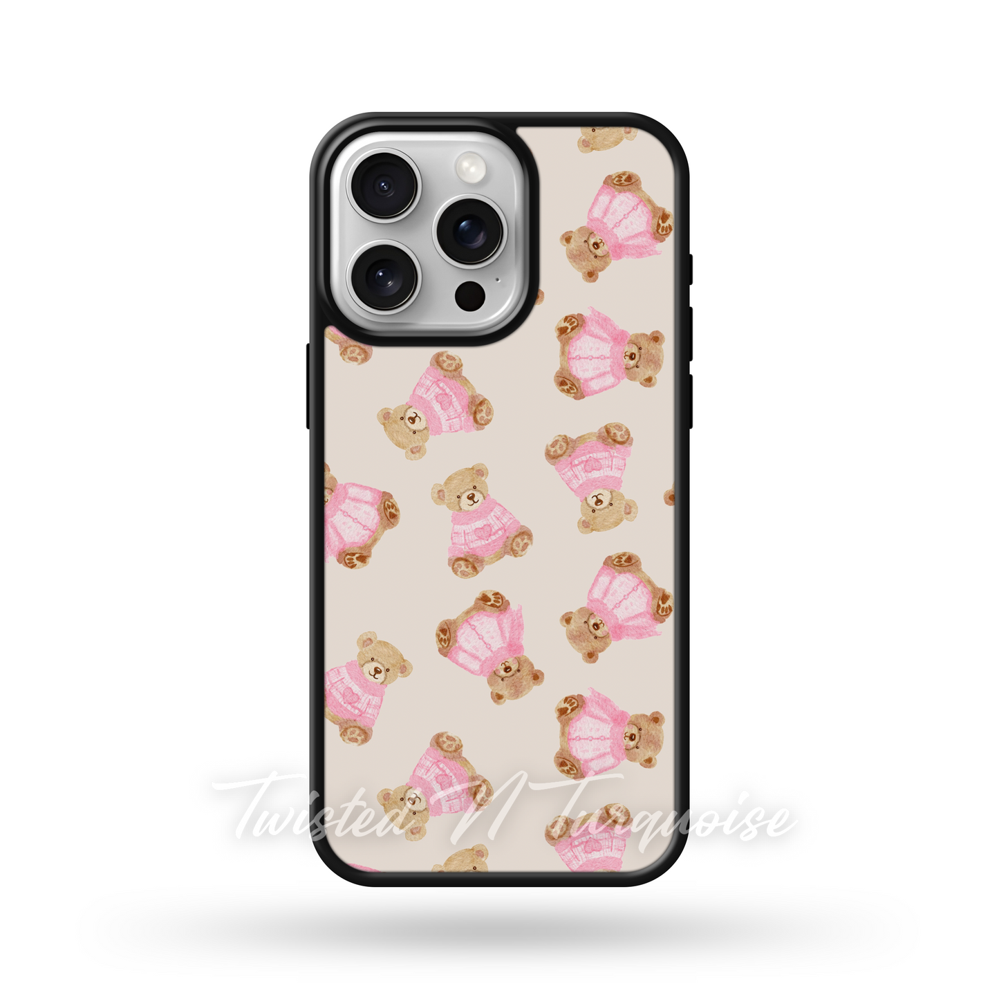 Pink Teddy’s Edge Phone Case