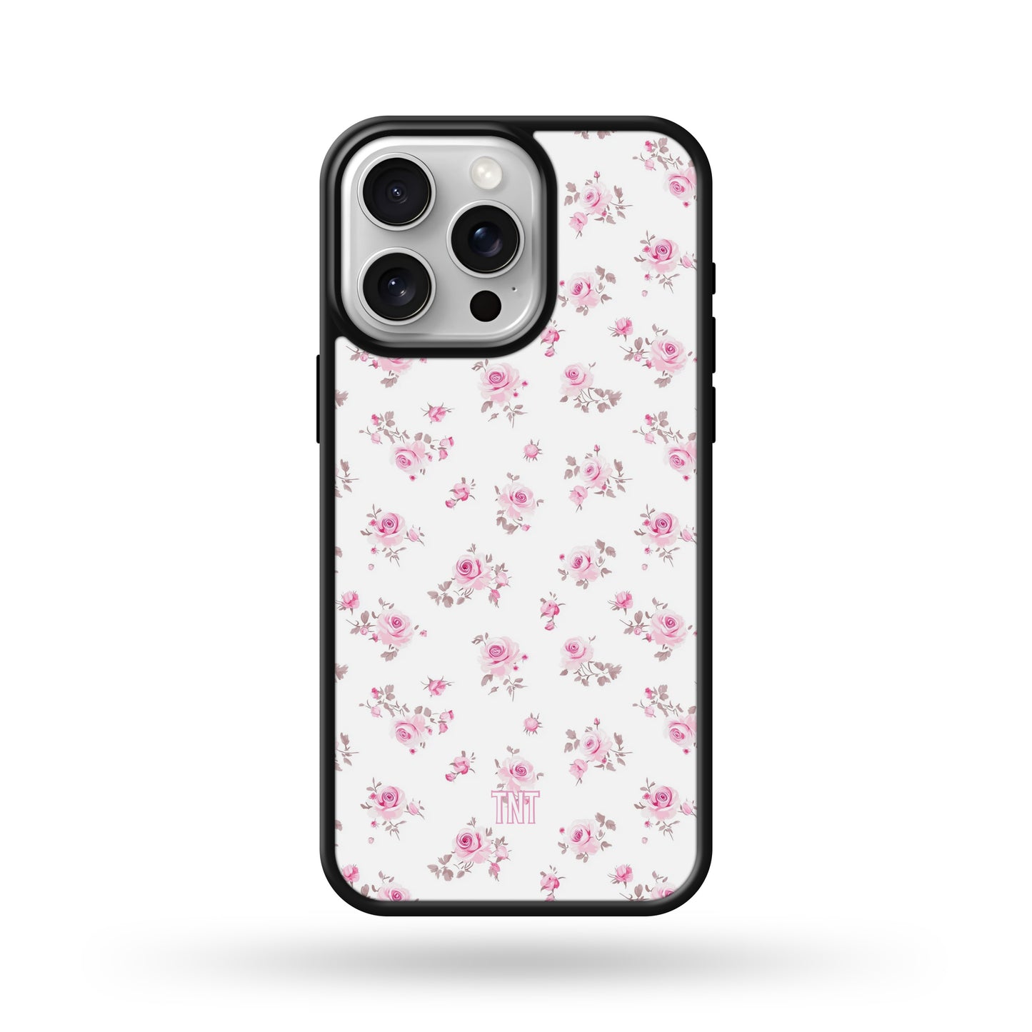 Pink Floral Summer Edge Phone Case