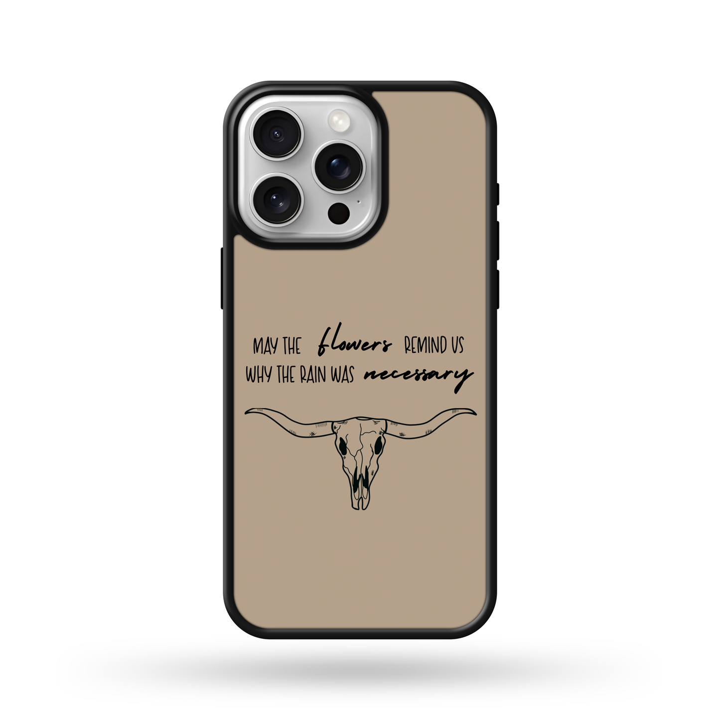 Sand Rain Was Necessary Western MagSafe Compatible Phone Case