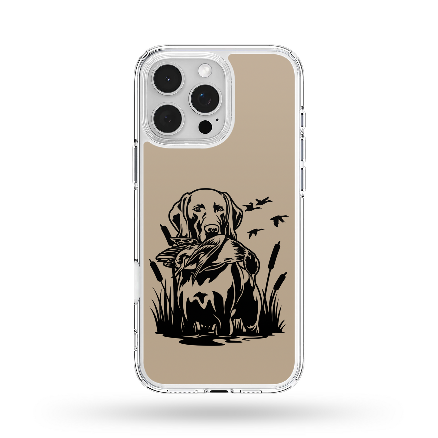 Sand Duck Hunting Dog MagSafe Compatible Phone Case