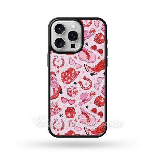 Cowgirl Valentine Edge Phone Case