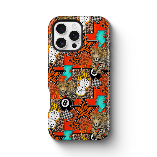 Western Yallternative Collage Tough Magnetic Mobile Phone Case